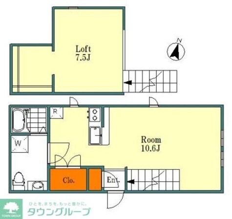 プリマ所沢元町の物件間取画像